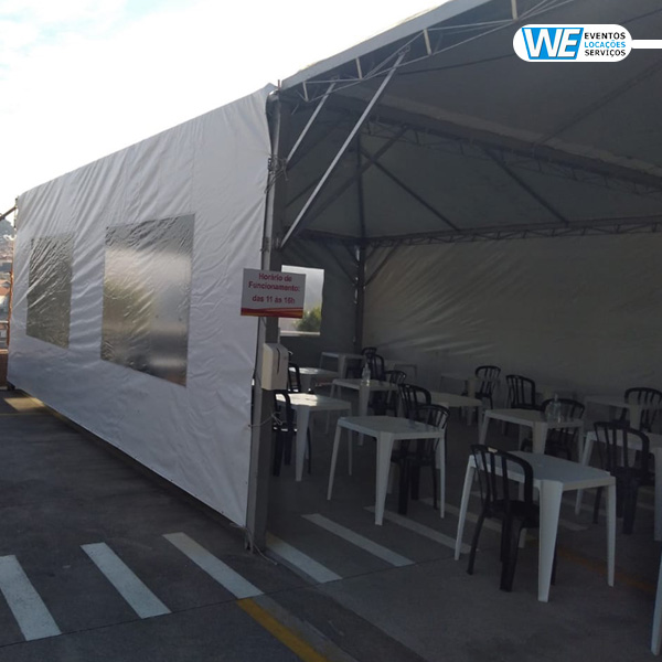 Empresa de Aluguel de Tendas no Bairro Jardim Freitas Junior